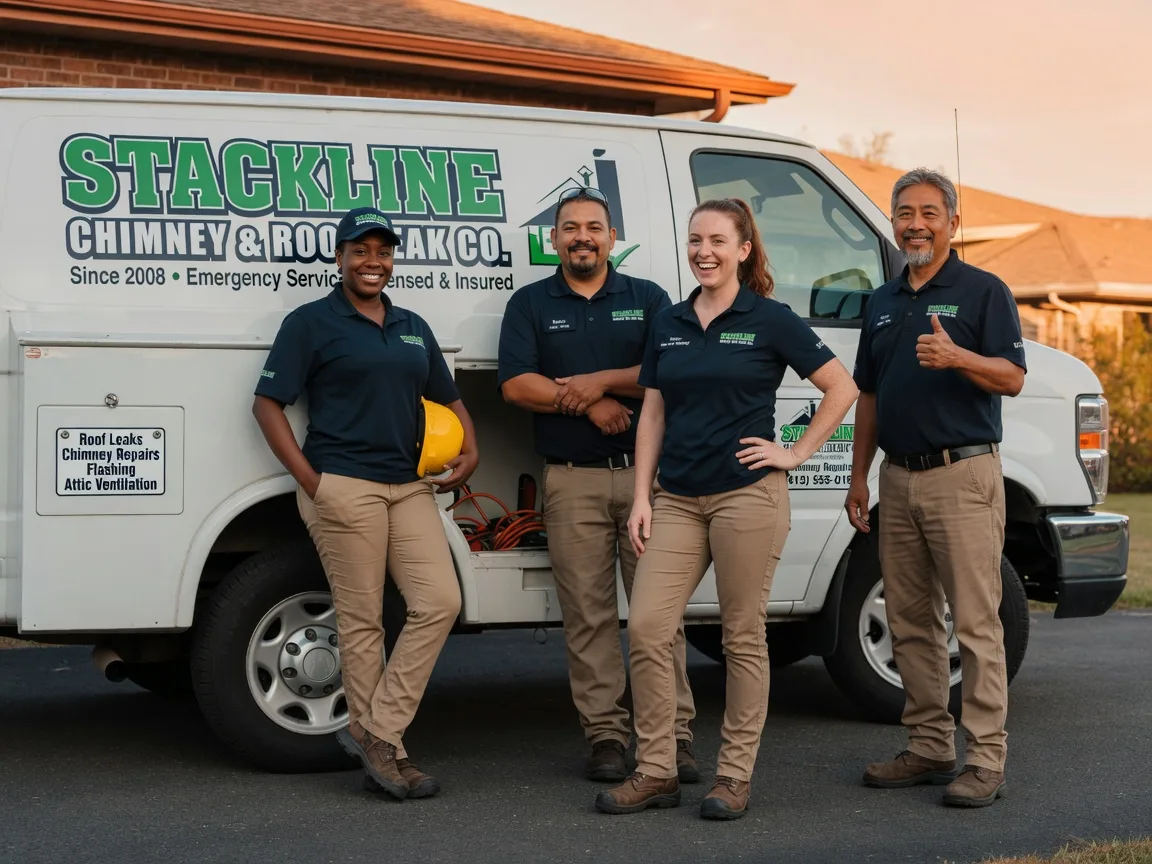 Chimney flashing repair company in Glenville, NC